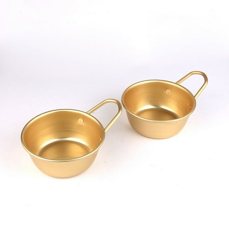 1Pc Vintage Korean Traditional Round Makgeolli Rice Bowl Wine Cup with Handl HB 1Pc Vintage Korean Traditional Round Makgeolli Rice Bowl Wine Cup with Handl HB